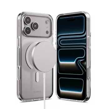 Kotelo MagSafe iPhone 17 Pro Max läpinäkyvä