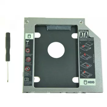 Qoltec toisen aseman kelkka 2.5 HDD 9.5 mm