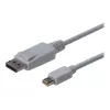 DisplayPort-liitäntäkaapeli Digitus AK-340102-010-W