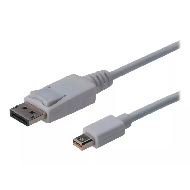 DisplayPort-liitäntäkaapeli Digitus AK-340102-010-W