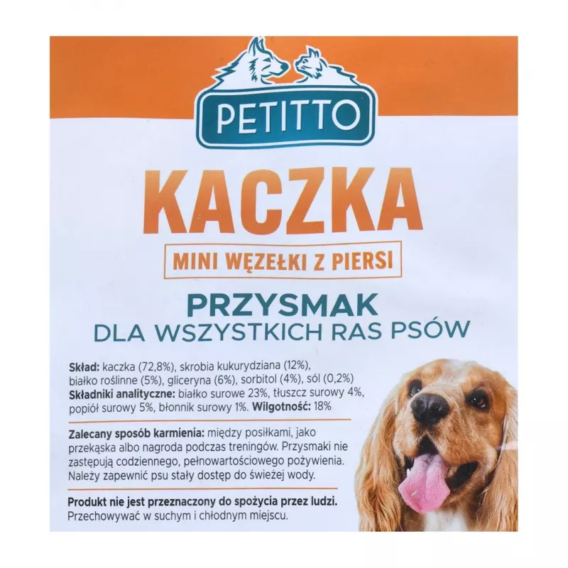 PETITTO Entenbrust Mini-Knoten - koiranherkku - 500 g