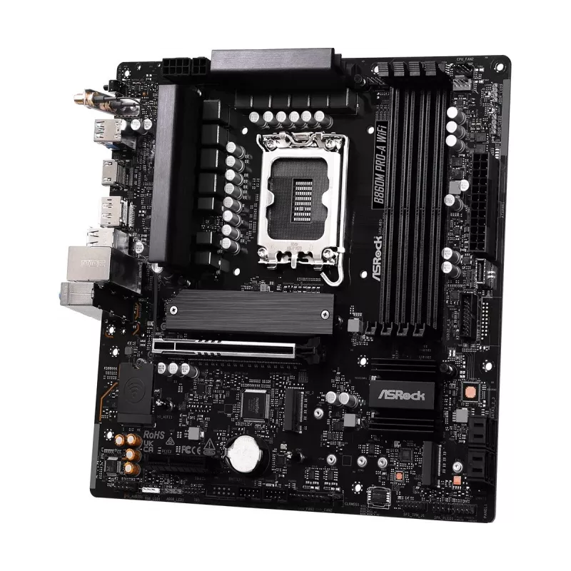ASRock B860M Pro-A WiFi Micro-ATX-emolevy
