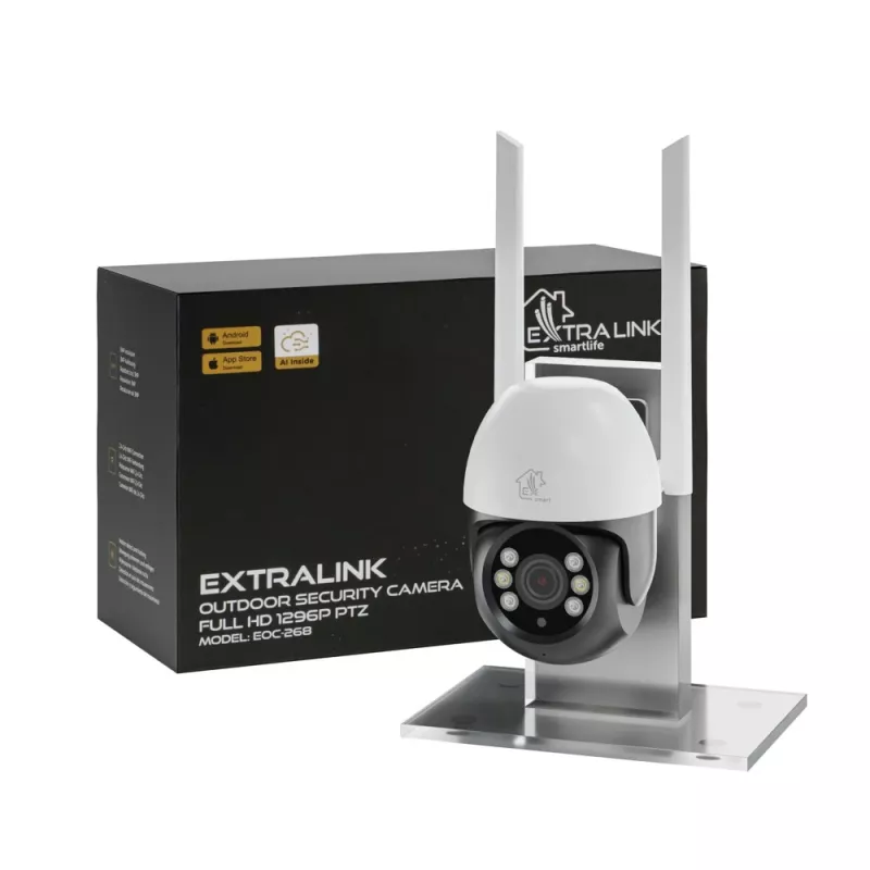 Extralink Perun ulkovalvontakamera EOC-268 | IP-kamera | 1296p, PTZ