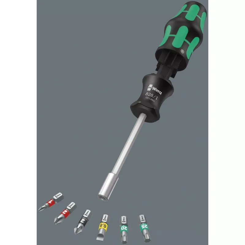 Wera Kraftform Kompakt 27 Set 1 ruuvimeisselisarja, 7 osaa (05051510001)