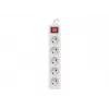 Jatkojohto Lanberg PS1-05E-0300-W 3 m 5 AC-pistorasiaa sisä/ulko valkoinen