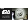 Seinälle asennettava LED-neonvalo Paladone Stormtrooper malli PP14595SWVN, koristeellinen Star Wars-valaistus