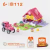 Marioinex Mini Waffle 112-osainen rakennussarja – Farmer Urocze Ranczo, monivärinen, ikä 6+