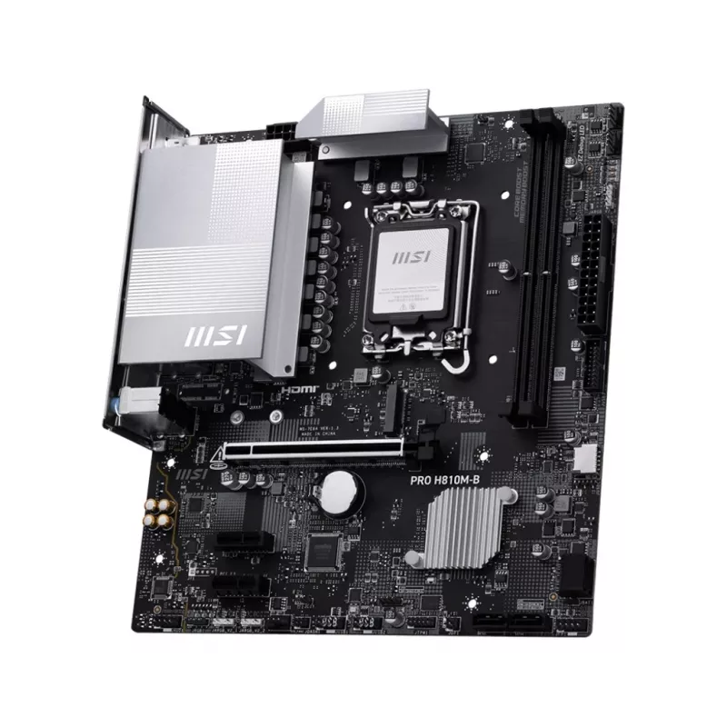 MSI PRO H810M-B emolevy Intel H810 LGA 1851 (Socket V1) micro ATX
