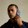 Decoded D25IPO16PMBCS9AE AntiMicrobial silikoninen takakuori iPhone 16 Pro Maxille, vaaleansininen