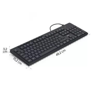 HAMA CK-200 musta kaapeli 2 m – U8173052
