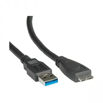 ROLINE USB 3.0 kaapeli, A uros - Micro B uros 2,0 m (11.02.8875)