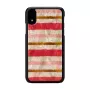 iKins älypuhelinkotelo iPhone XR — short cake -kuvio, musta