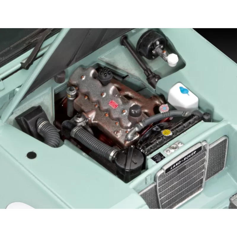 Muovimalli Land Rover Series III
