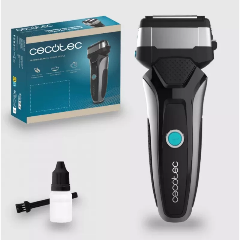 Sähköparranajokone CECOTEC PrecisionCare X-Trimm Triple Shaver — 3 terää, vesitiivis