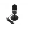 Studiomikrofoni BLOW LED-telineellä — johdollinen USB 2.0, 20–16000 Hz, herkkyys -50 dB, 237 g