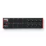 Akai LPD8 MKII MIDI-kosketinsoitin 8 kosketinta USB musta, punainen
