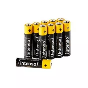 Intenso Batteries Energy Ultra AAA LR03 10 kpl:n pakkaus kutistekalvo