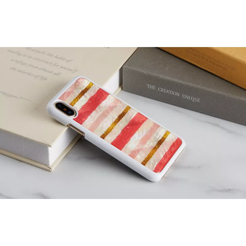 Puhelinkotelo iKins iPhone XS/XS Short — Cake White suojakotelo