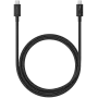 Satechi ST-YTB100K Thunderbolt-kaapeli 1 m 40 Gbit/s musta