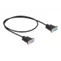Sarjakaapeli RS-232 DeLOCK 87308 0,5 m naaras-naaras