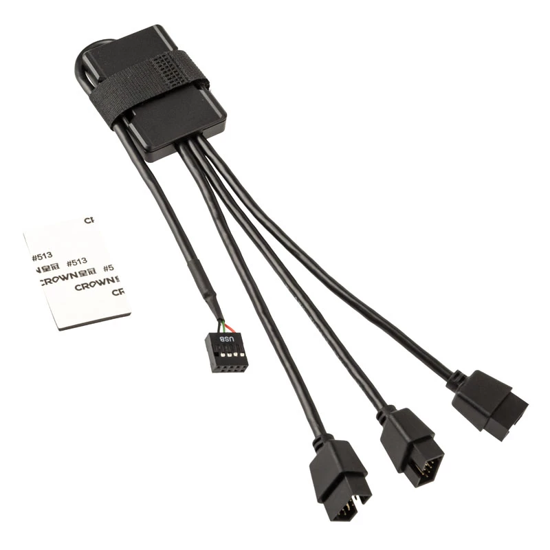 USB-keskitin Lian Li PW-U2HB — 3x USB-A 2.0 -liitäntää