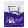 Verkkokaapeli QOLTEC 54534 2xRJ45 UTP CAT6 5m musta