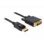 Kaapeli DeLOCK Displayport - DVI 24+1 uros/uros 2 m