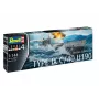 Muovipienoismalli German Submarine T.IX C/40 1/144