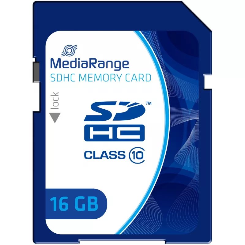 Muistikortti MediaRange 16GB SDHC Class 10 MR963