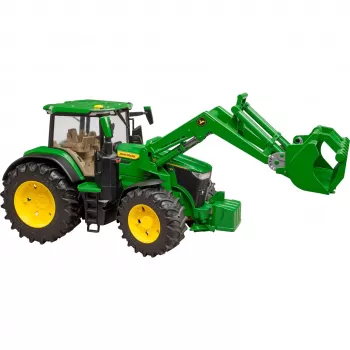 Traktori BRUDER John Deere 7R 350 lelu — ABS, suositus 3 vuodesta