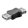 Microconnect USBAFAF -kaapelisovitin USB A musta