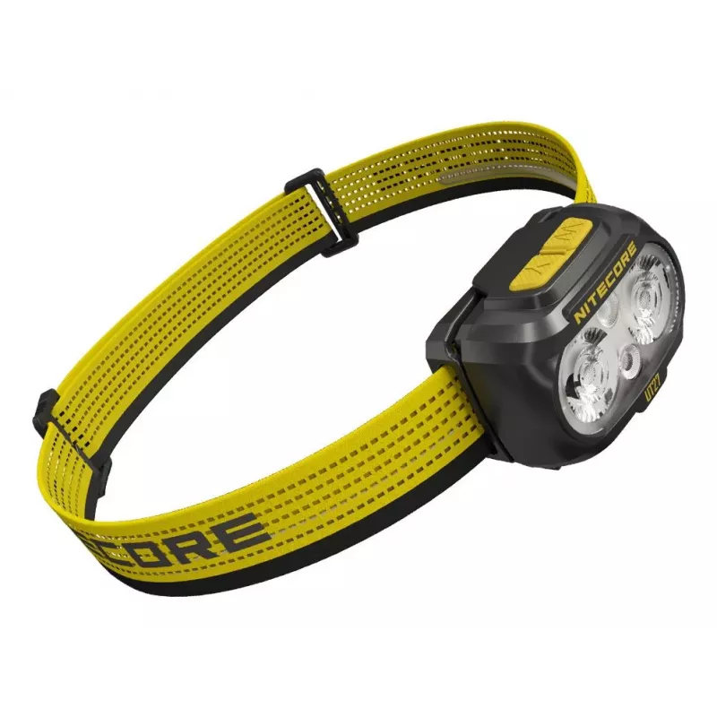 Nitecore UT27 MCT musta, keltainen otsalamppu-LED