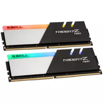 DIMM 16 GB DDR4-3600 (2x 8 GB) Dual-kit, keskusmuisti musta/hopea, F4-3600C16D-16GTZNC, Trident Z Neo, INTEL XMP