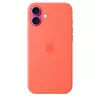 iPhone 16 Plus -silikonikuori MagSafe-yhteensopiva - mandariini