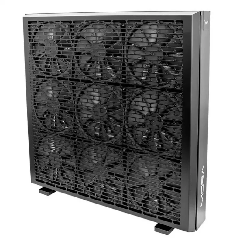 Jäähdytin Watercool MO-RA IV 600 musta — tukee 120 mm:n tuulettimia
