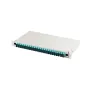 Patch-paneeli A-LAN DN-96422/3 24x SC Duplex OM3 harmaa