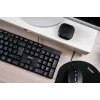 Savio KB-01 näppäimistö Home/Office USB QWERTY US Englanti musta