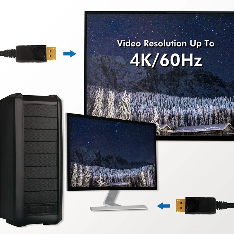 LogiLink DisplayPort-kaapeli 3 m musta CD0102