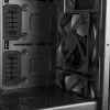 PC-kotelo MODECOM Oberon Pro Midi Tower — musta, tukee ATX/microATX/ITX, 7 laajennuspaikkaa, jopa 395 mm GPU, 5 HDD/3 SSD-paikkaa
