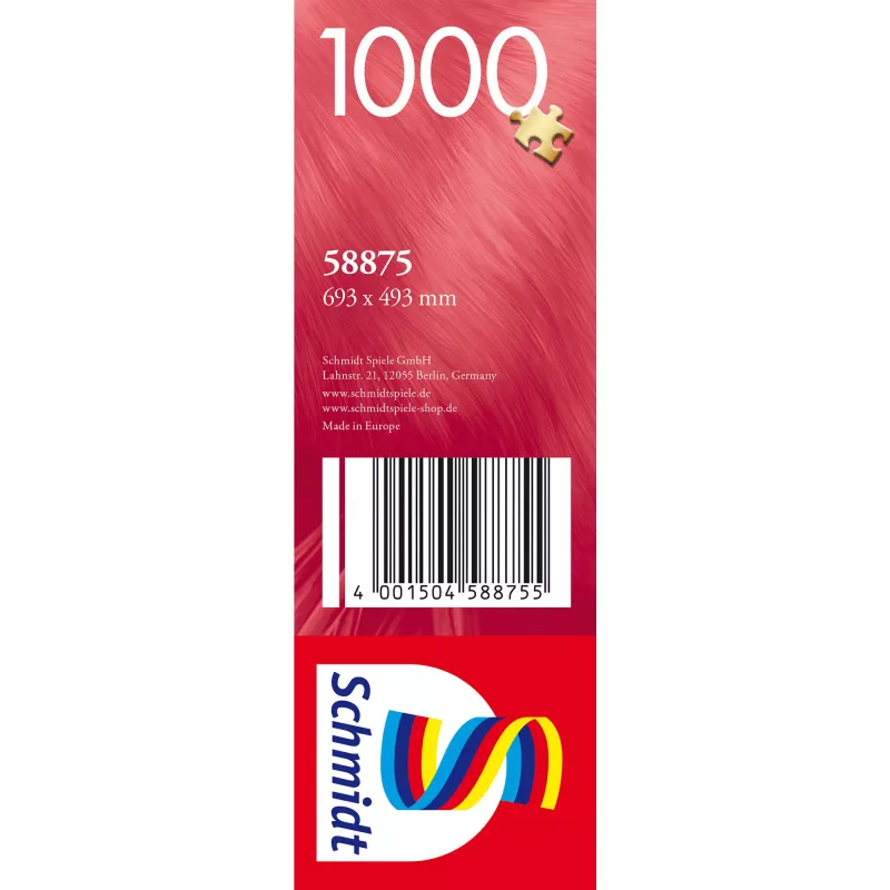 Palapeli Schmidt Spiele Sleeping Velvet Paws 1000 palaa