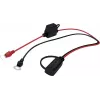 CTEK 40-133 Comfort Indicator latausjohto akun tilanäytöllä, M6-rengaskaapelikengät, 55 cm