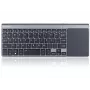 Tracer EXpert RF on ergonominen täysikokoinen langaton näppäimistö QWERTY-asettelulla, kalvonäppäimillä ja ohuella mustanharmaa muotoilulla. Koti- ja toimistokäyttöön suunniteltu näppäimistö yhdistää integroidun kosketuslevyn ja multimedianäppäimet 2,4-GHz langattomaan yhteyteen tarjoten kompaktin syöttöratkaisun televisioille, konsoleille, kannettaville ja perinteisille PC-tietokoneille.