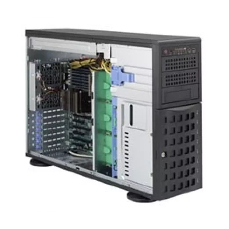 Supermicro CSE-745BTQ-R920B Tietokonekotelo Full Tower Musta 920 W
