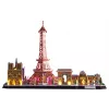 3D-palapeli CubicFun City Line Paris LED 115 kpl