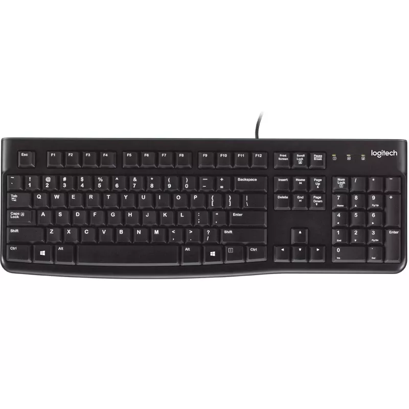 Näppäimistö K120 For Business Blk - Heb - EMEA-914
