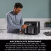 Ninja AF200EU friteerauskeitin Double 7,6 L itsenäinen 2400 W kuumailmafriteerauskeittiö musta