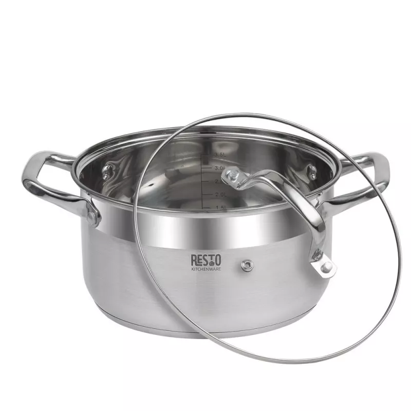 Resto keittiövälineet Libra 4,6 L pyöreä ruostumaton teräs