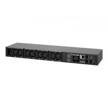 CyberPower PDU41005 virranjakoyksikkö (PDU) 8 AC-lähtöä 1U musta