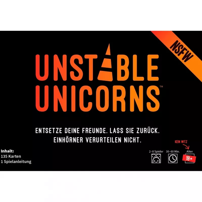 Unstable Unicorns NSFW, korttipeli