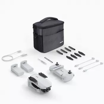 Drone CANYON ATOM SE Fly More Combo 4K-kameralla ja EIS:llä, latausasema sisältyy